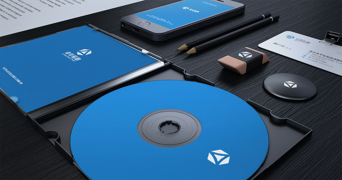 卓華信息VI效果圖