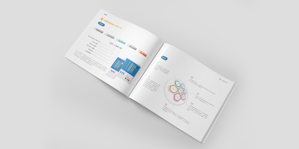 格瑞普華宣傳冊展示